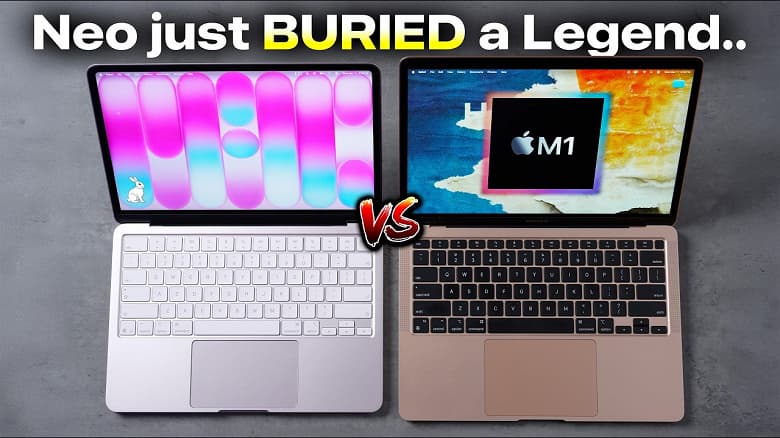 MacBook Neo против Air M1: результаты теста и феноменальная энергоэффективность чипа A18 Pro MacBook Neo против Air M1: результаты теста и феноменальная энергоэффективность чипа A18 Pro