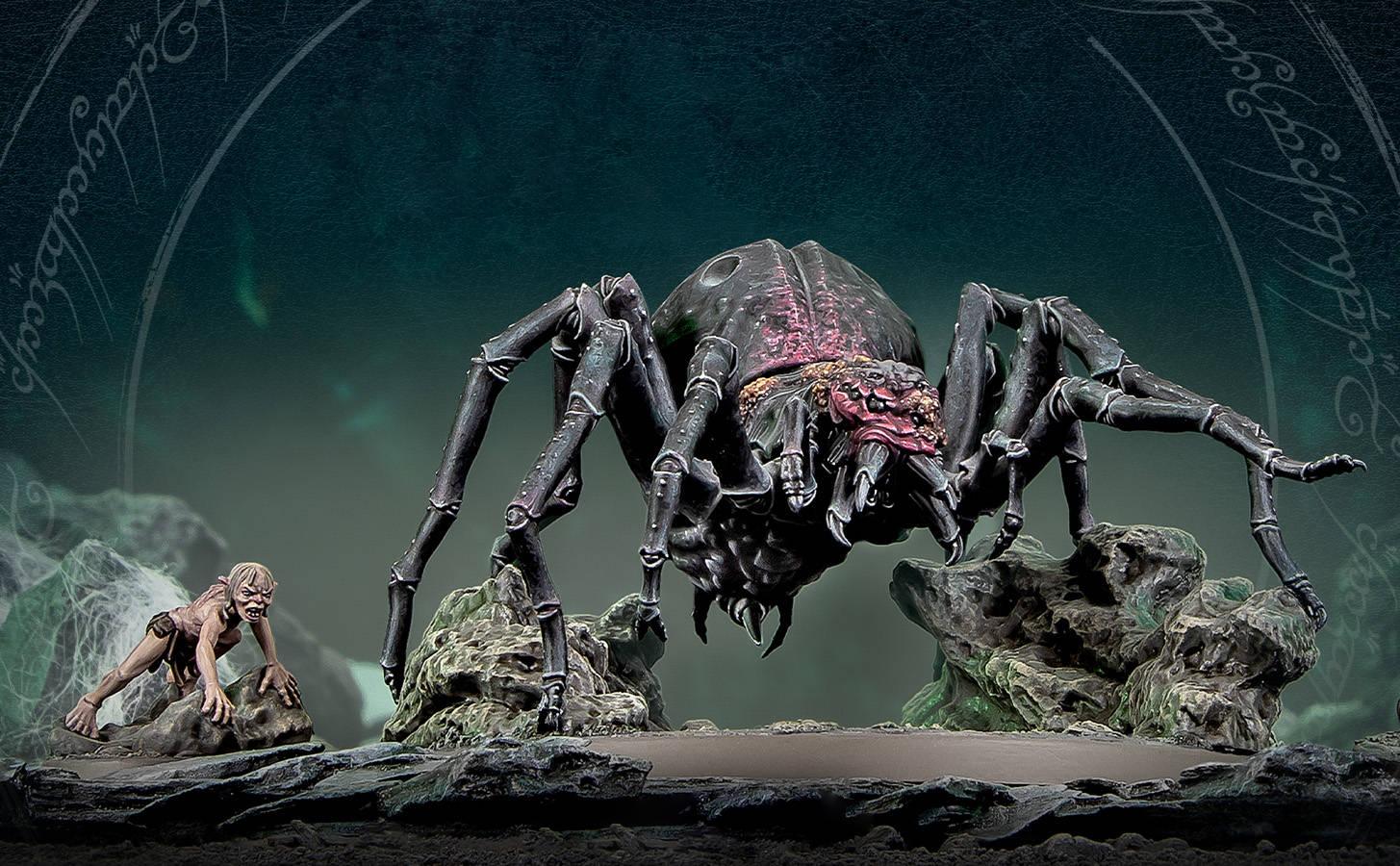 New Shelob and Gollum Miniatures Unveiled for the Middle-earth Strategy Battle Game New Shelob and Gollum Miniatures Unveiled for the Middle-earth Strategy Battle Game