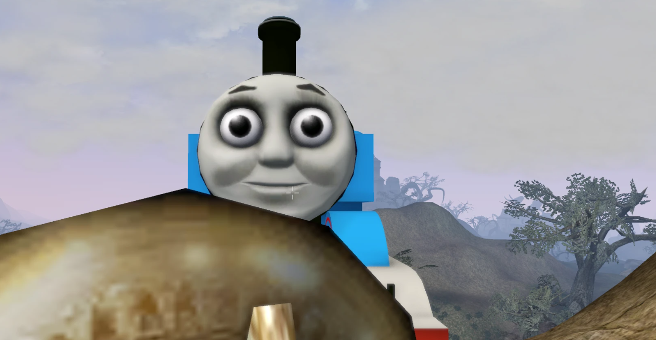 Lawyers’ threats didn’t stop him: modder added Thomas the Tank Engine to TES III: Morrowind Lawyers’ threats didn’t stop him: modder added Thomas the Tank Engine to TES III: Morrowind