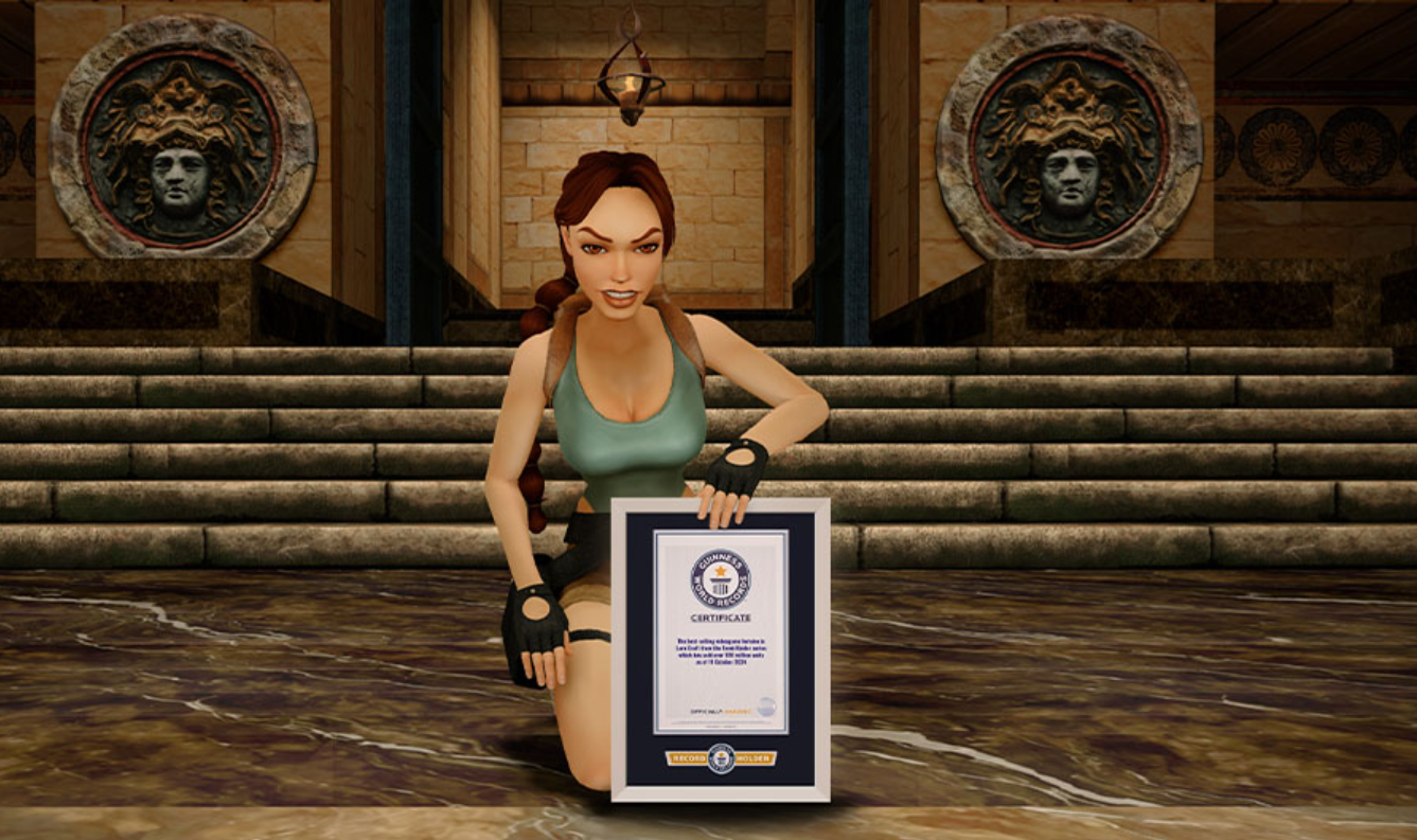 Tomb Raider’s Lara Croft Enters the Guinness World Records with Two New Records Tomb Raider’s Lara Croft Enters the Guinness World Records with Two New Records