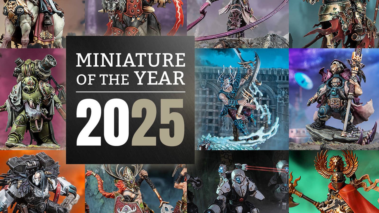 Games Workshop Opens Voting for the Best Miniatures of 2025 for Warhammer 40,000 and Other Tabletop Games Games Workshop Opens Voting for the Best Miniatures of 2025 for Warhammer 40,000 and Other Tabletop Games