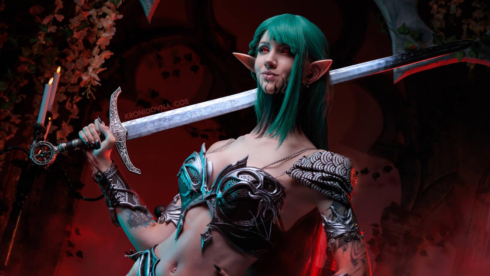 “Destroy the Gates in the Name of Bhaal!”: Cosplayer Transforms into a Custom Baldur’s Gate 3 Character
