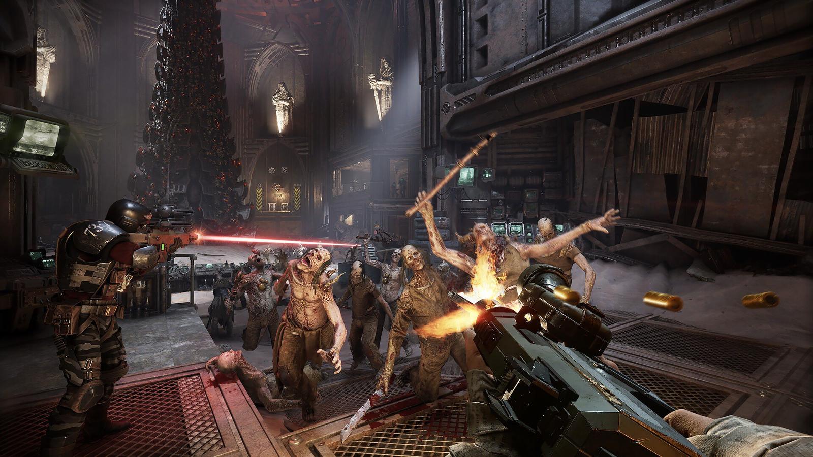 Cooperative shooter Warhammer 40,000: Darktide temporarily free on Steam