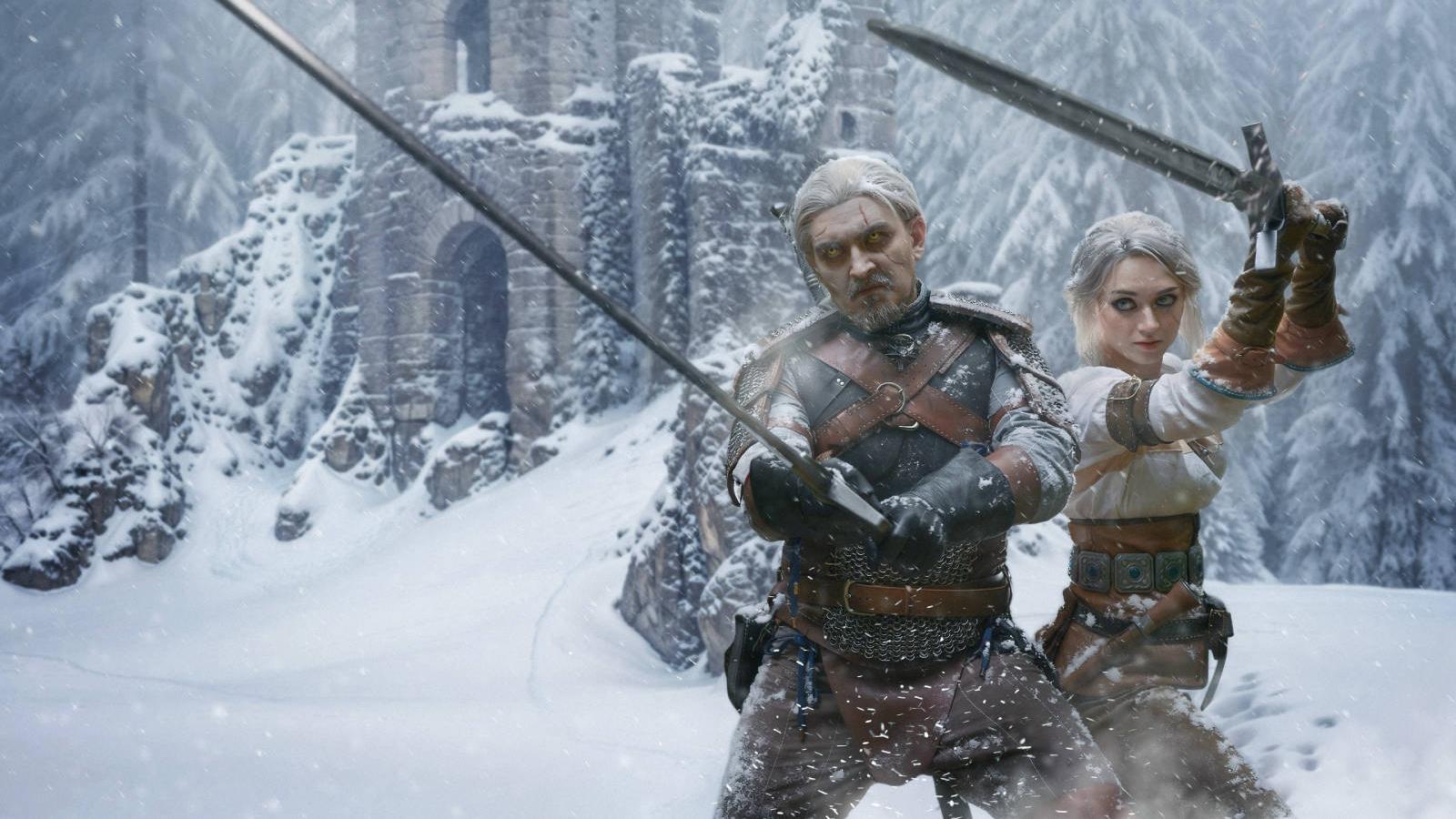 On Thin Ice: Cosplayers Recreate the Final Battle from The Witcher 3: Wild Hunt