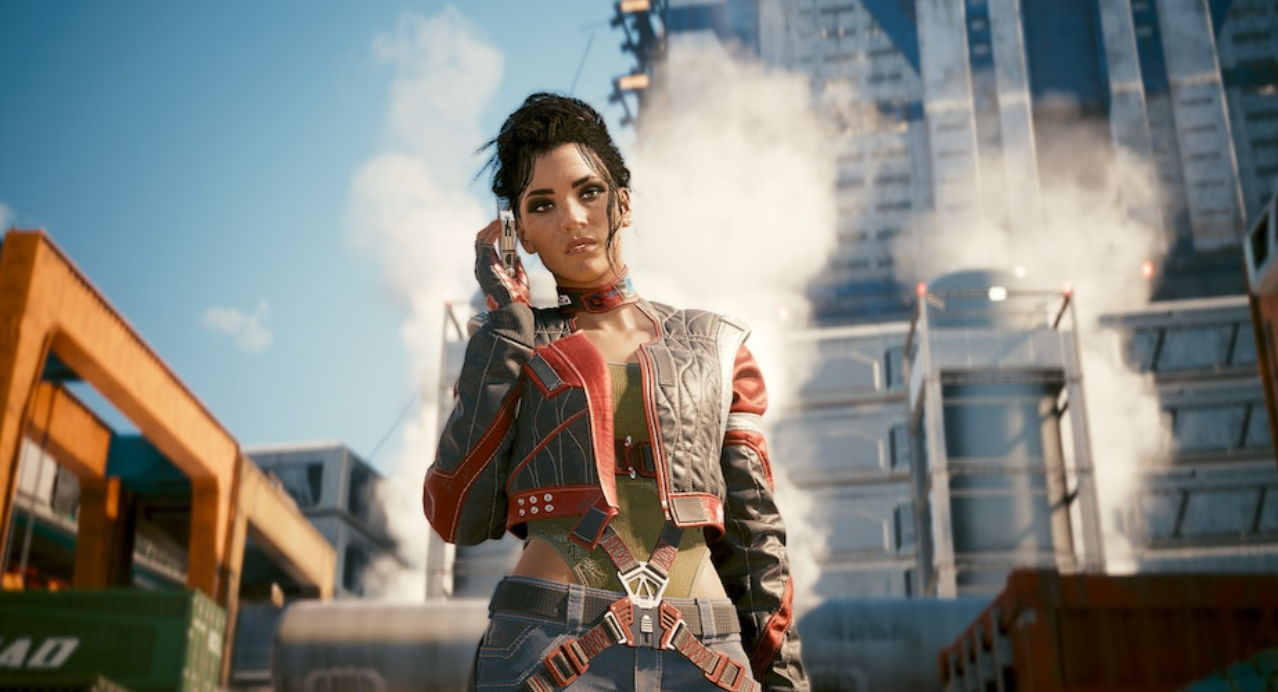 Panam and other Cyberpunk 2077 female characters shown without makeup