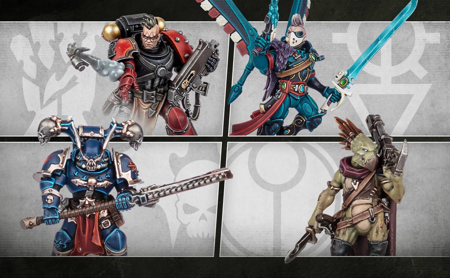 Warhammer 40,000 to Get New Combat Patrols Featuring Chaos, Eldar, and Kroot Miniatures