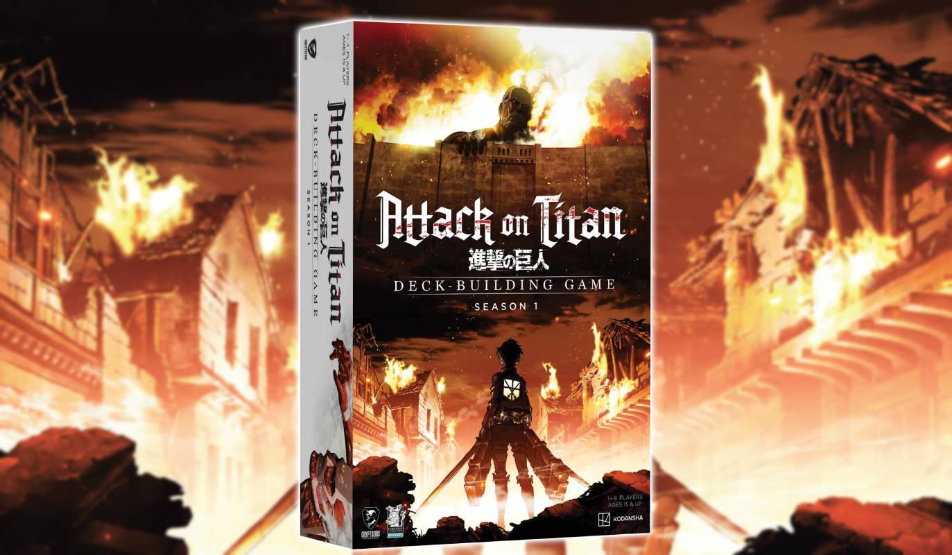 New Version of the Attack on Titan Deck-Building Game Now Available for Pre-Order