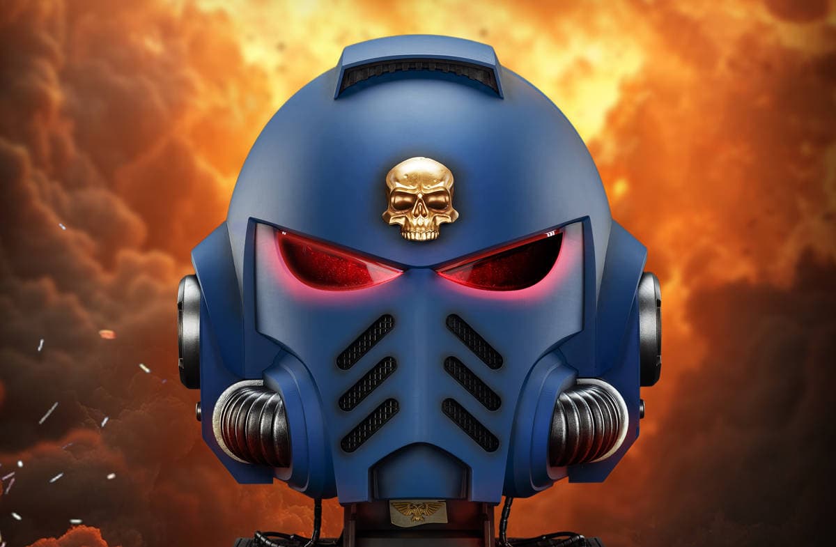 JoyToy начала прием предзаказов на шлем капитана Ультрамаринов из Warhammer 40,000 JoyToy начала прием предзаказов на шлем капитана Ультрамаринов из Warhammer 40,000