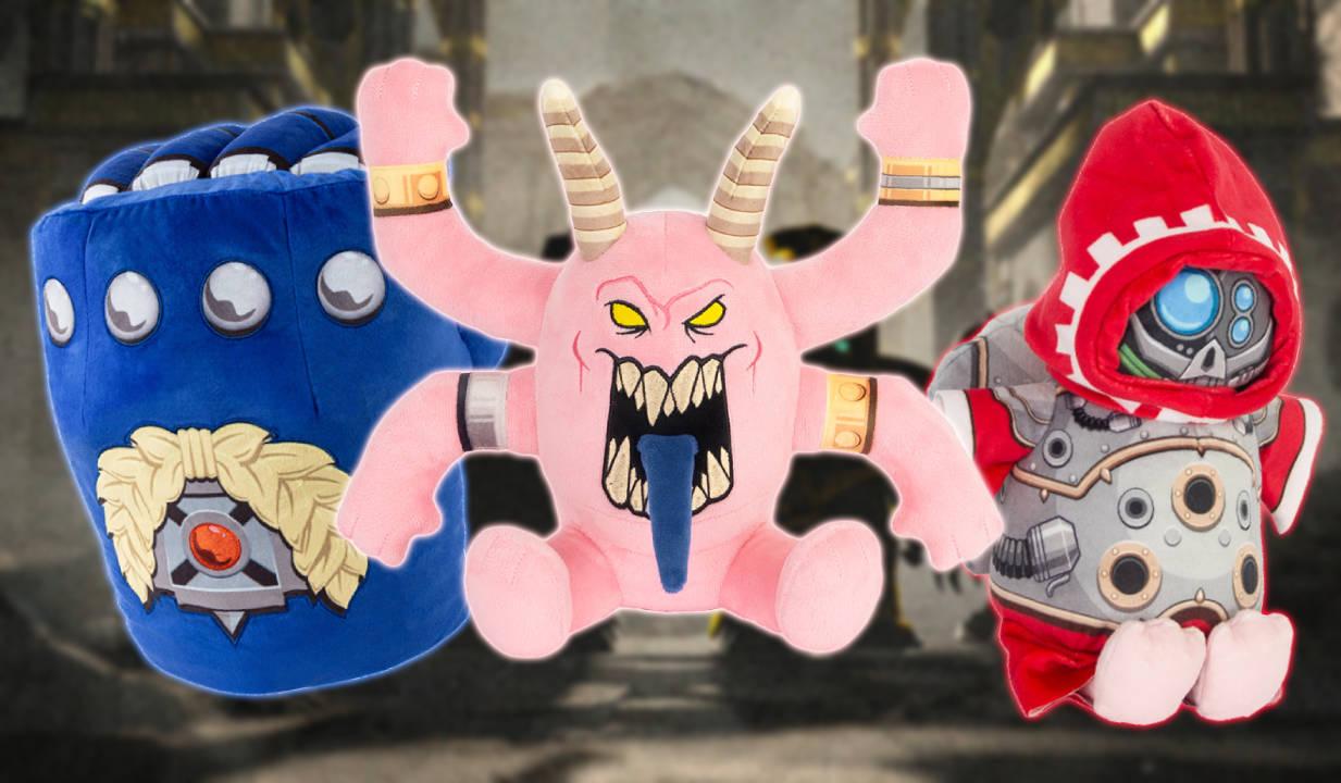 TOMY to release plush versions of the Power Fist, Pink Horror, and Tech-Priest from Warhammer 40,000 TOMY to release plush versions of the Power Fist, Pink Horror, and Tech-Priest from Warhammer 40,000