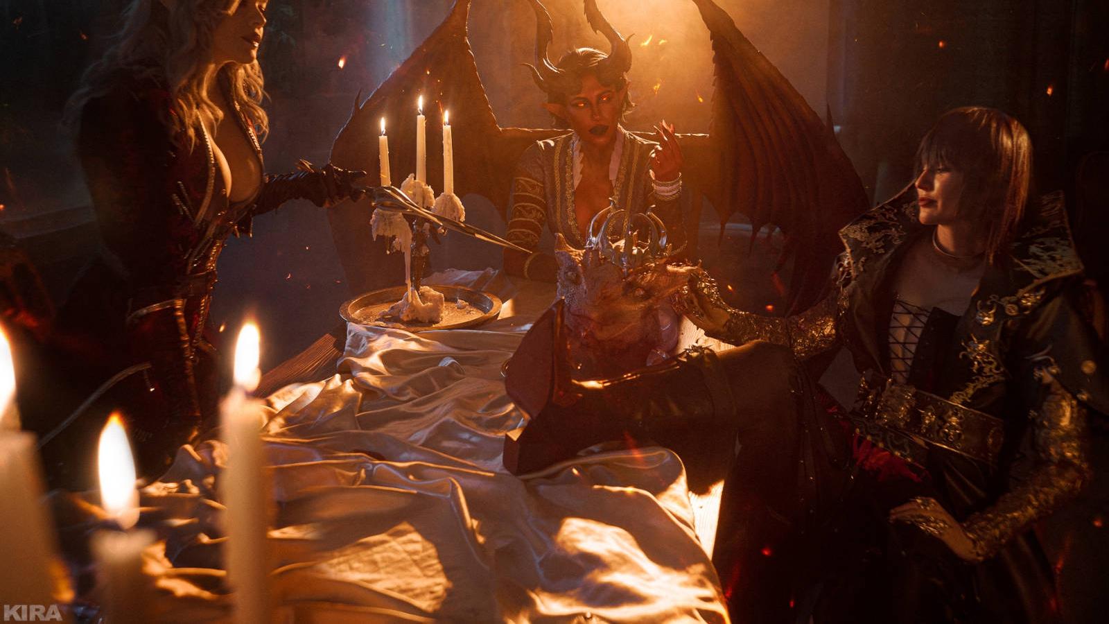 Cosplayers Bring Raphael, Gortash, and Astarion from Baldur’s Gate 3 to Life: “There is no hell without hope”