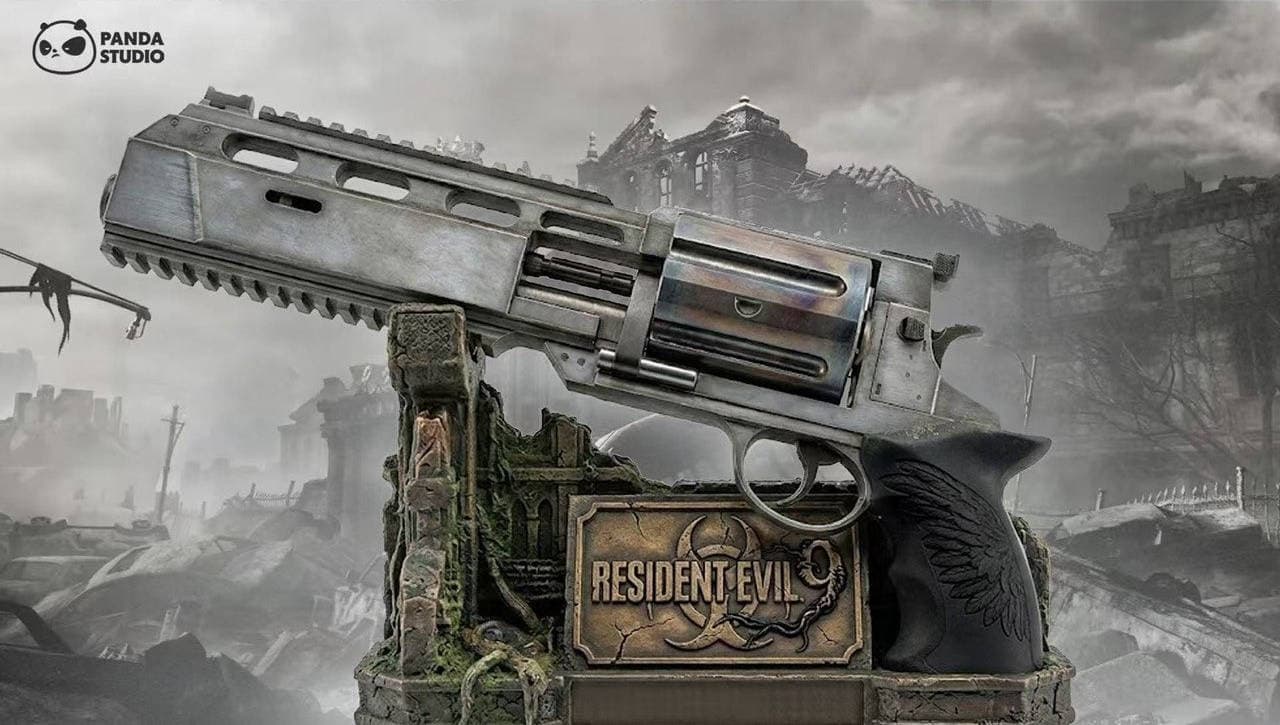 Panda Studio выпустит неофициальные реплики топора и револьвера из Resident Evil Requiem