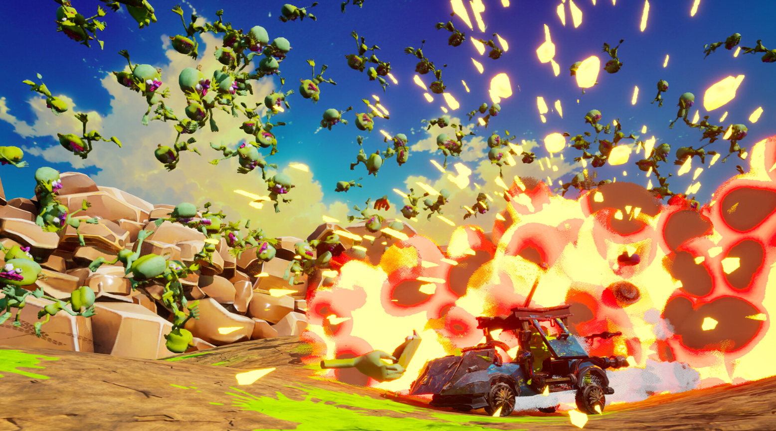 Представлен тизер There Are Millions of Goblins — физического авто-экшена об истреблении полчищ гоблинов