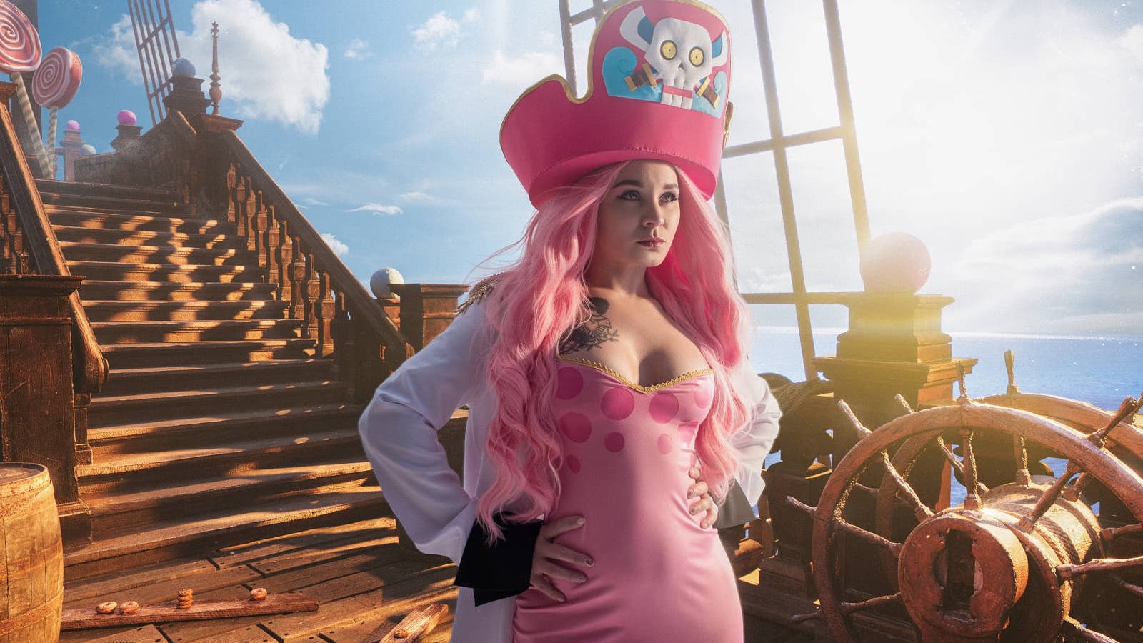 Фанатка One Piece воссоздала образ ненасытной Большой Мамочки — Шарлотты Линлин