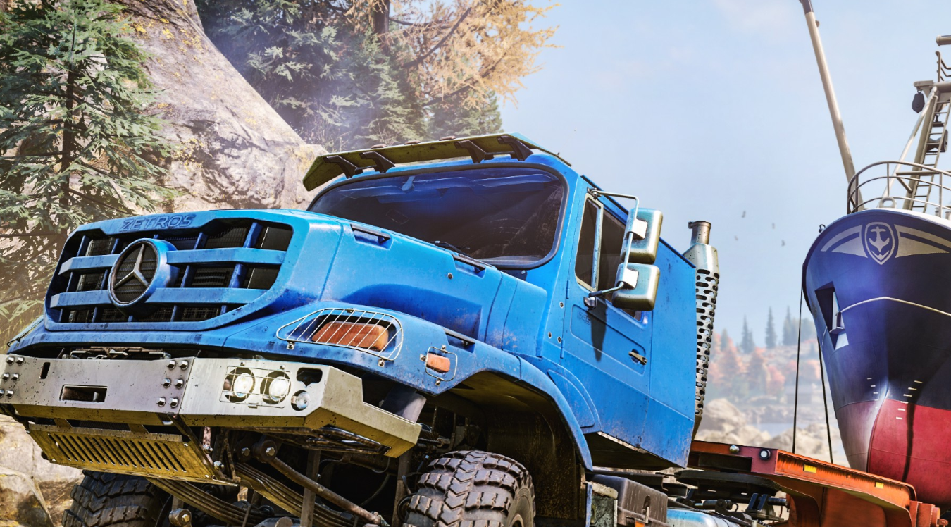 Saber представила новые Mercedes для SnowRunner