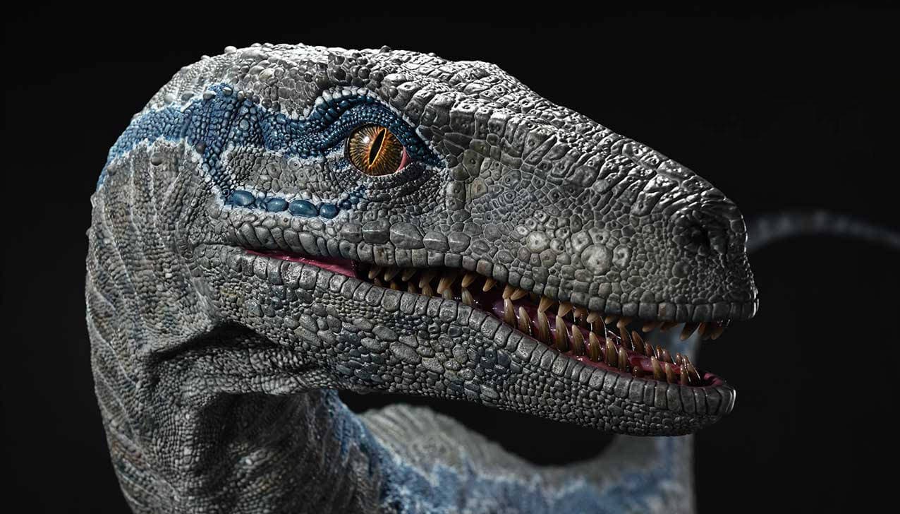 Стартовал предзаказ на коллекционную статую Блю от Prime 1 Studio по мотивам «Мира Юрского периода 2»