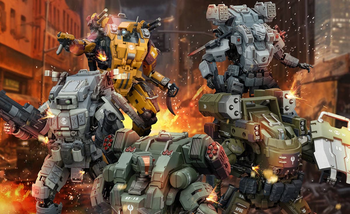 JoyToy запустила предзаказы на новые фигурки мехов серии APOC в стилистике Titanfall JoyToy запустила предзаказы на новые фигурки мехов серии APOC в стилистике Titanfall