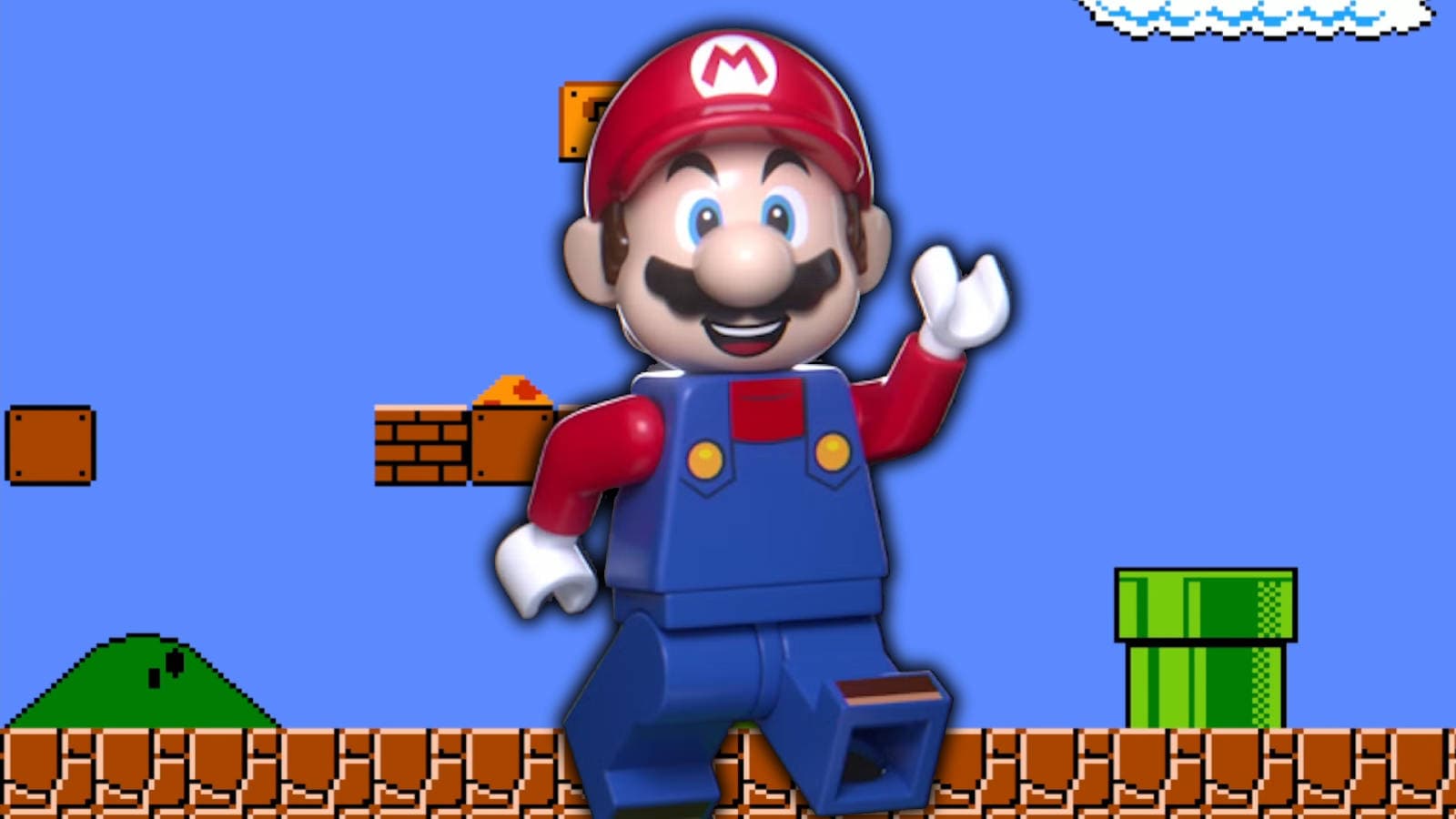 Представлена первая официальная минифигурка Марио от LEGO