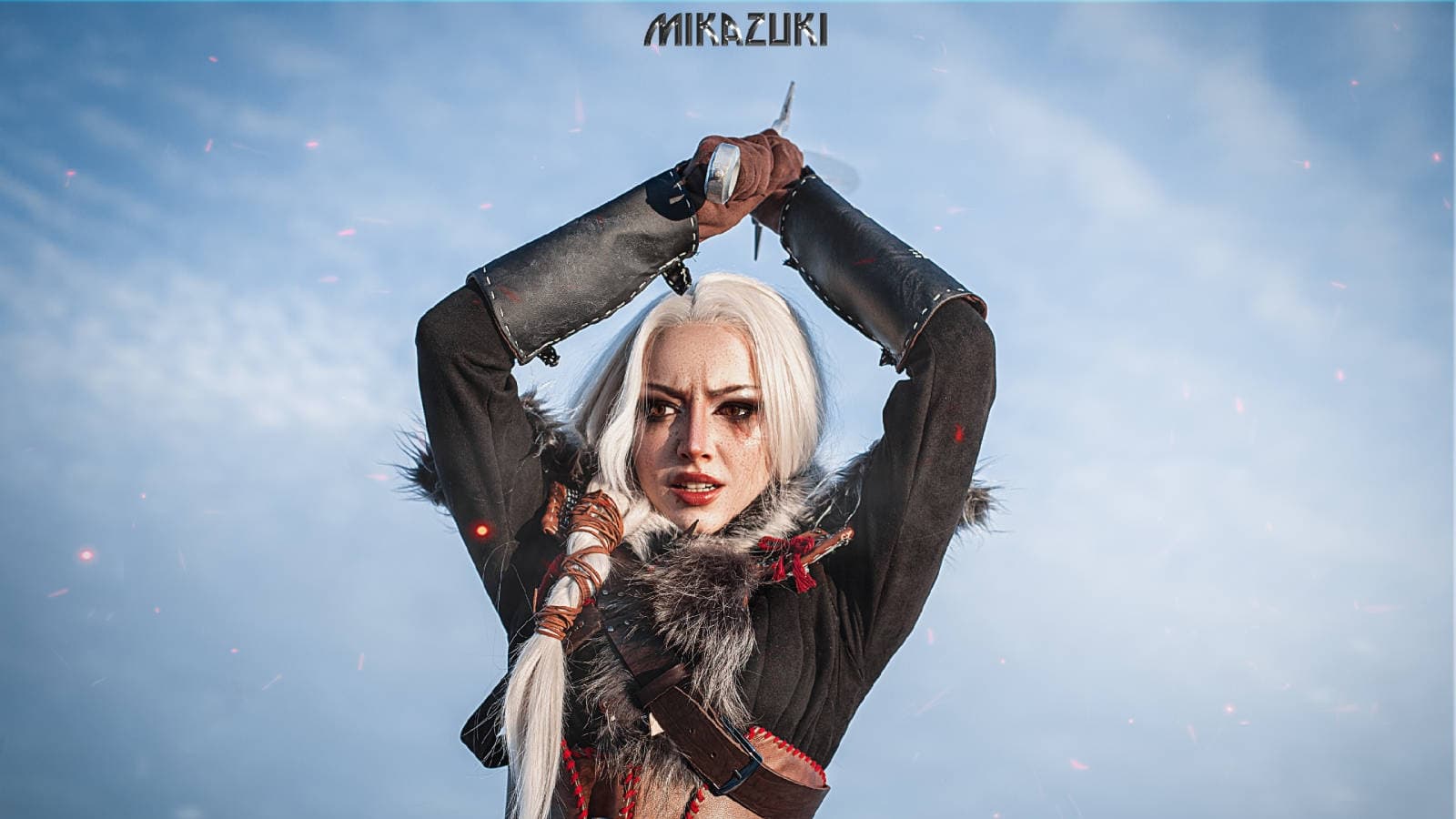 Косплей на ведьмачку Цири из The Witcher IV: образ героини, пережившей Испытание Травами