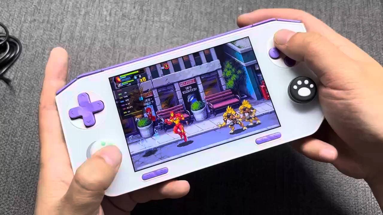 Анонсирована GameMT EX8 — портативная консоль с рубленым дизайном на базе Helio G99 Анонсирована GameMT EX8 — портативная консоль с рубленым дизайном на базе Helio G99