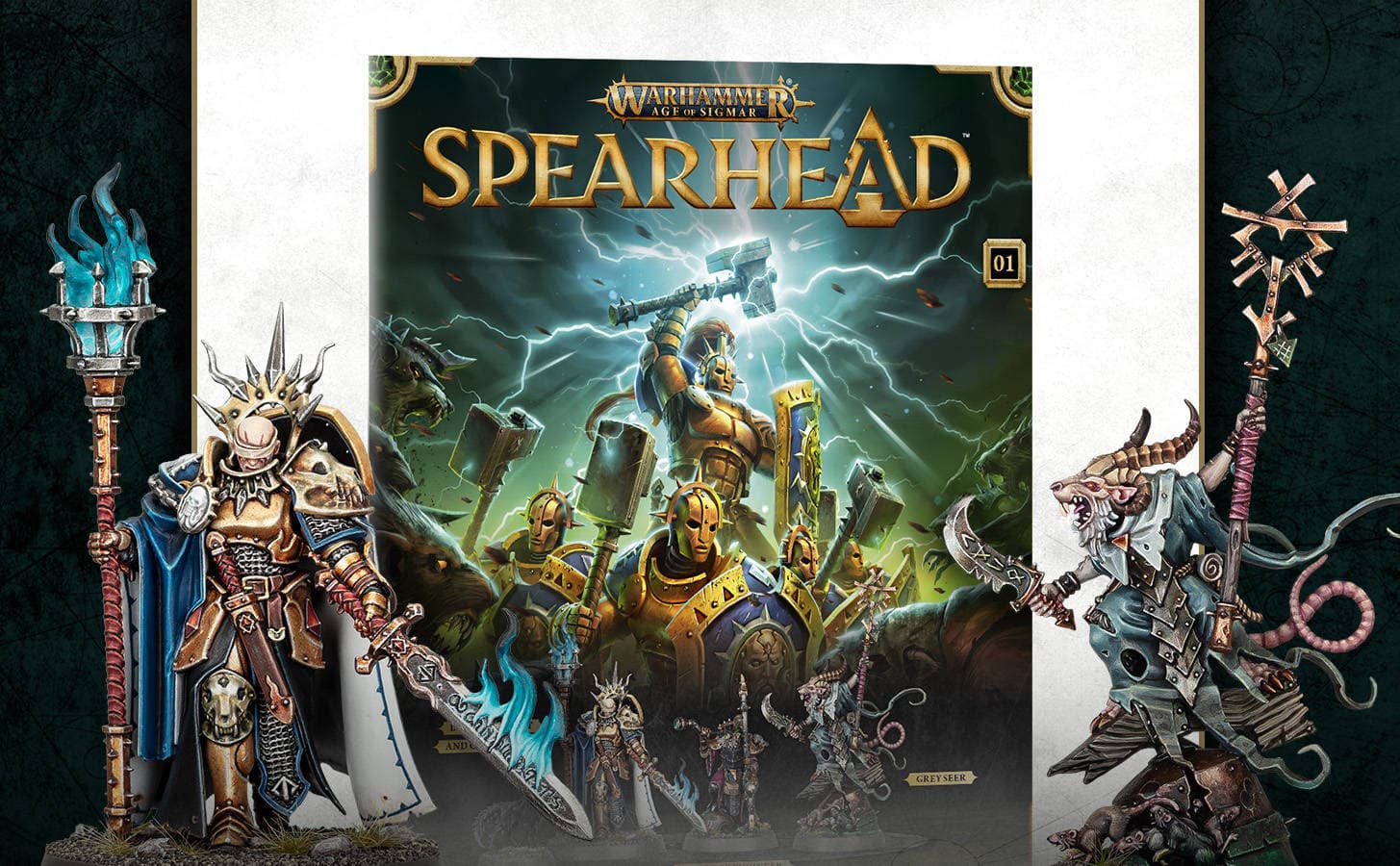 Поклонников Warhammer Age of Sigmar ждет новый журнал с миниатюрами Spearhead Поклонников Warhammer Age of Sigmar ждет новый журнал с миниатюрами Spearhead