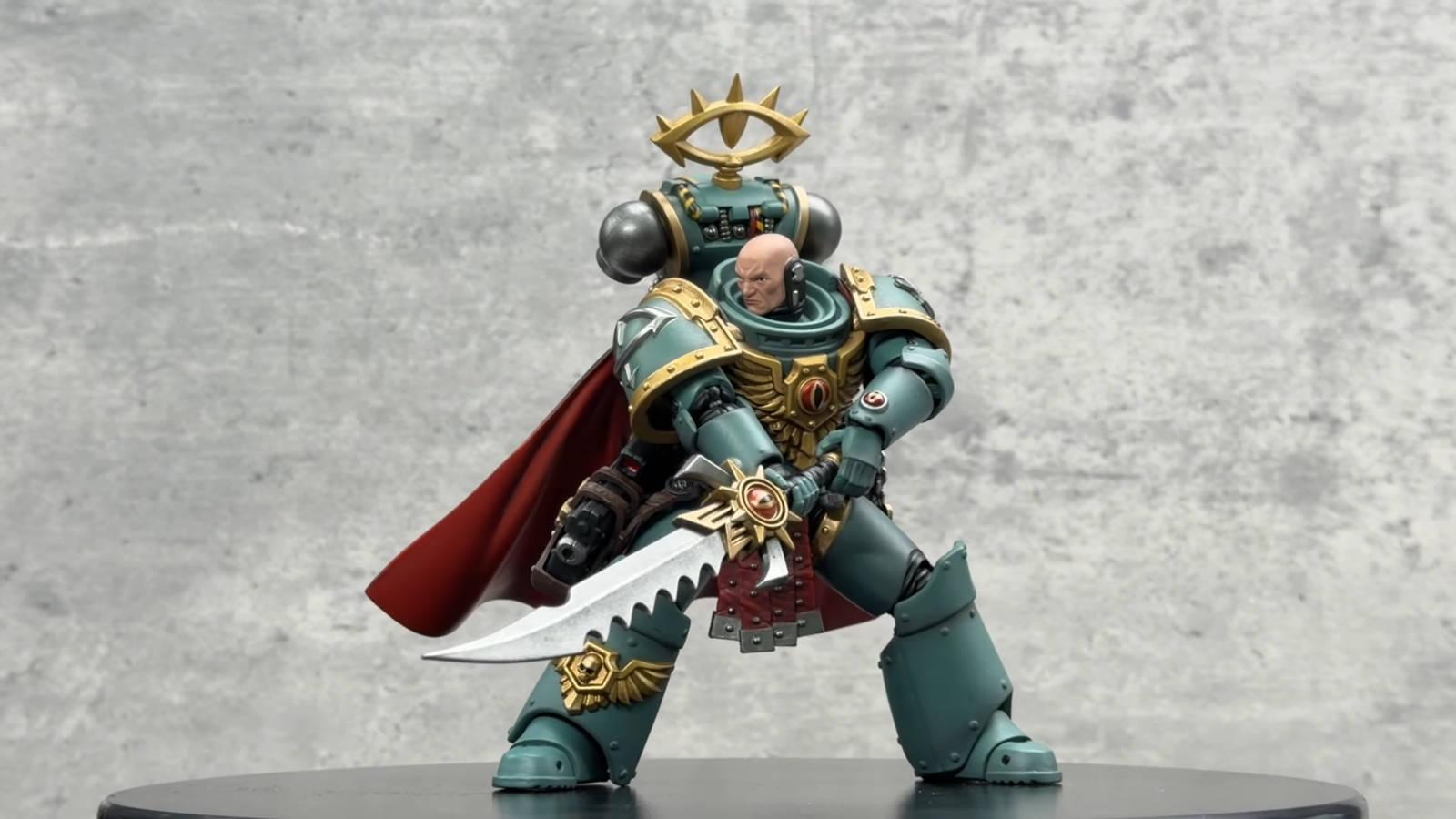 JoyToy выпустили обзор фигурки Тибальта Марра из Warhammer: The Horus Heresy