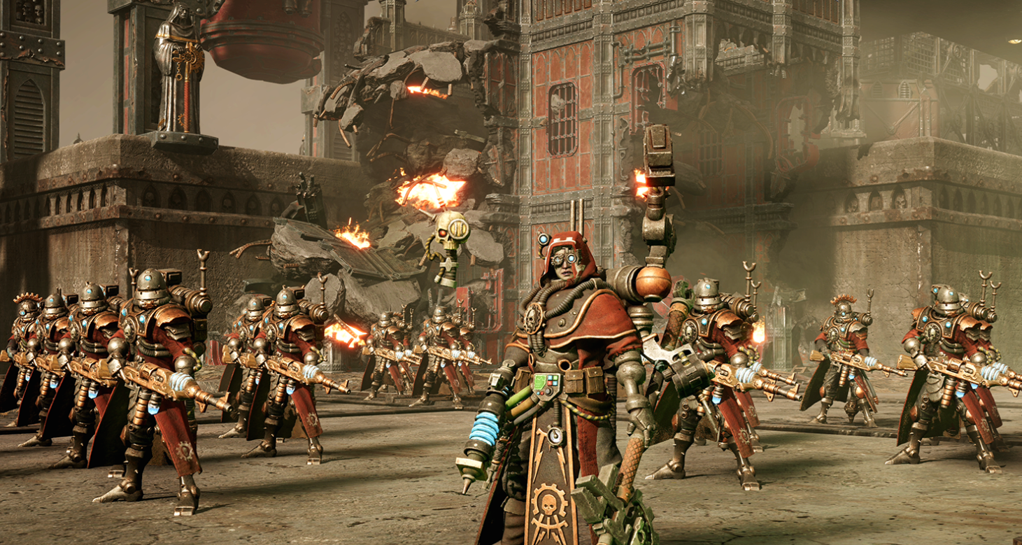 Разработчики Warhammer 40,000: Dawn of War IV показали юнитов Адептус Механикус