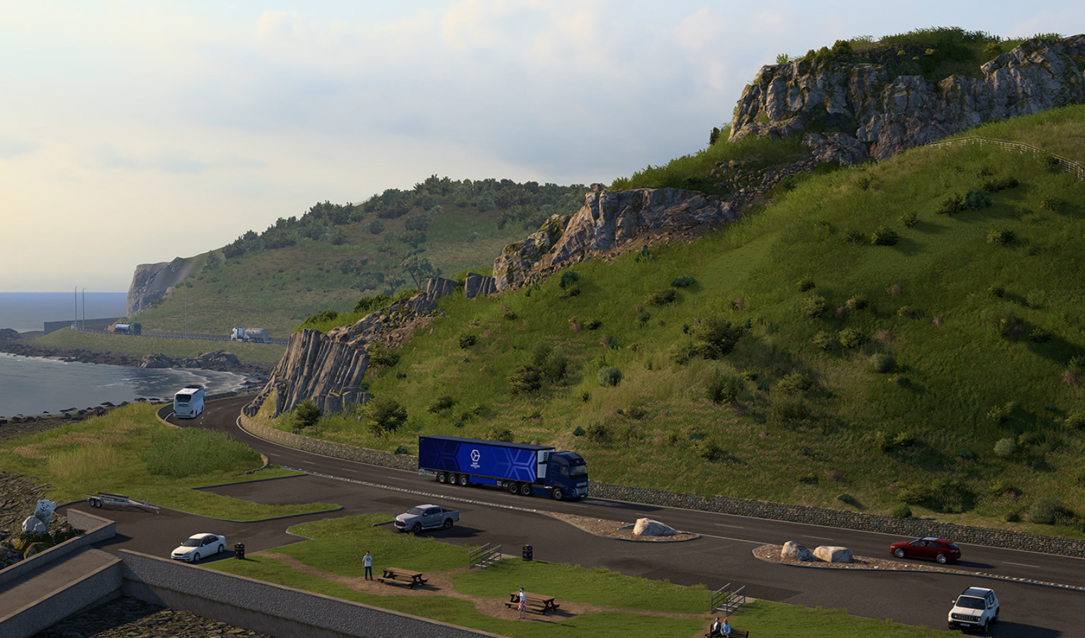 Разработчики Euro Truck Simulator 2 предложили фанатам угадать места в Ирландии по скриншотам