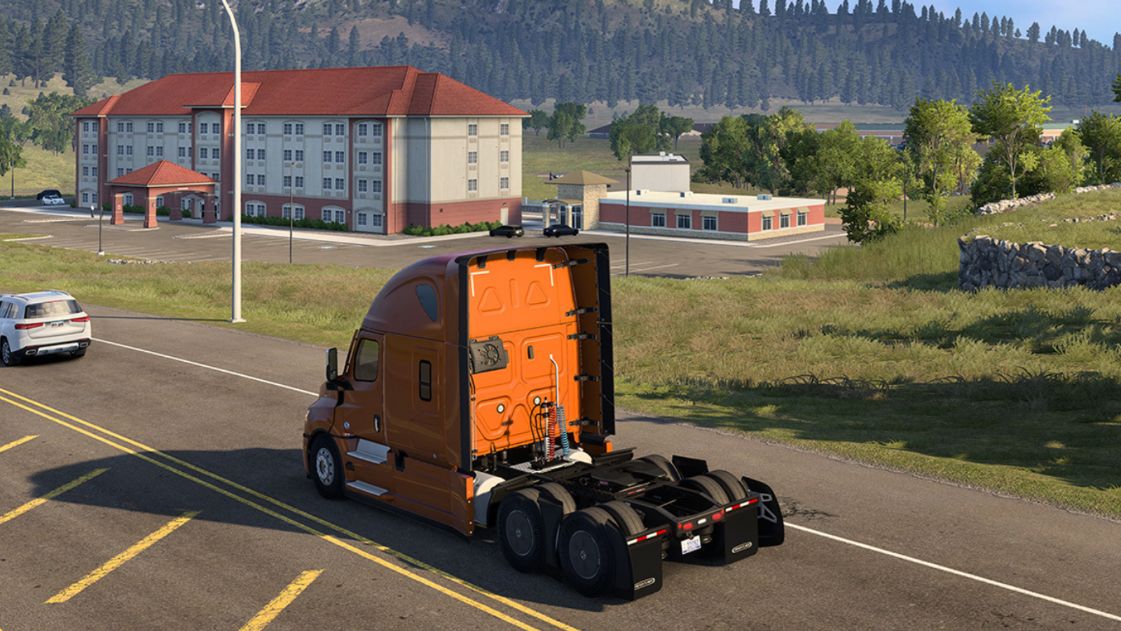 Разработчики American Truck Simulator представили скриншоты города Хот-Спрингс из дополнения про Южную Дакоту Разработчики American Truck Simulator представили скриншоты города Хот-Спрингс из дополнения про Южную Дакоту