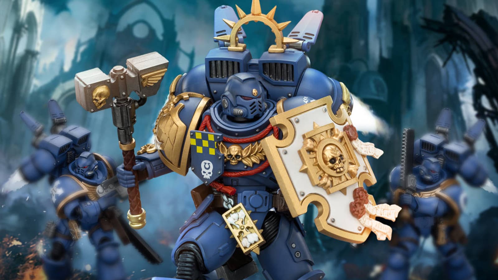 JoyToy выпустит фигурку капитана Ультрамаринов из Warhammer 40,000 JoyToy выпустит фигурку капитана Ультрамаринов из Warhammer 40,000