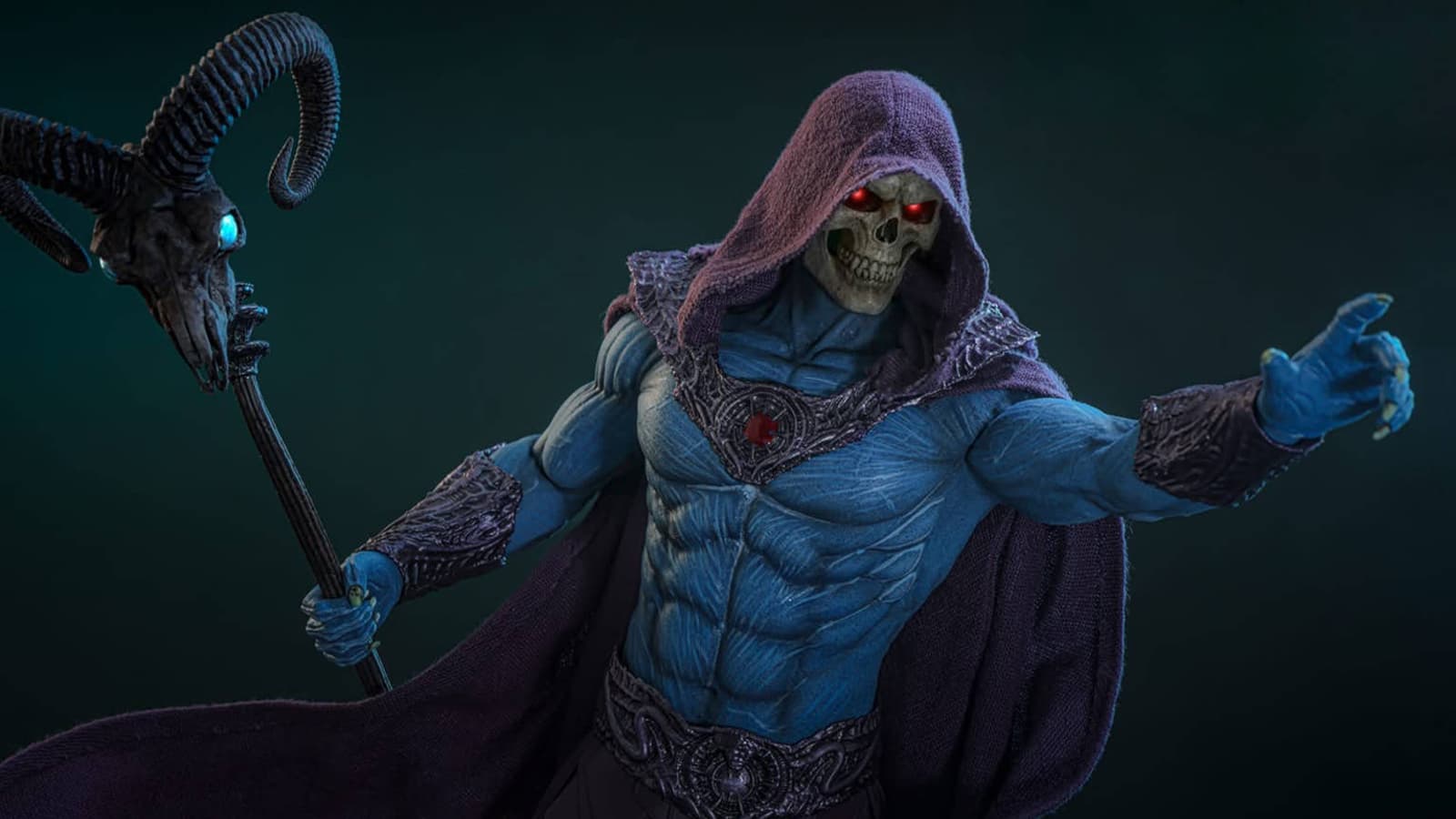 Hot Toys представила фигурку Скелетора из фильма «Властелины Вселенной» Hot Toys представила фигурку Скелетора из фильма «Властелины Вселенной»