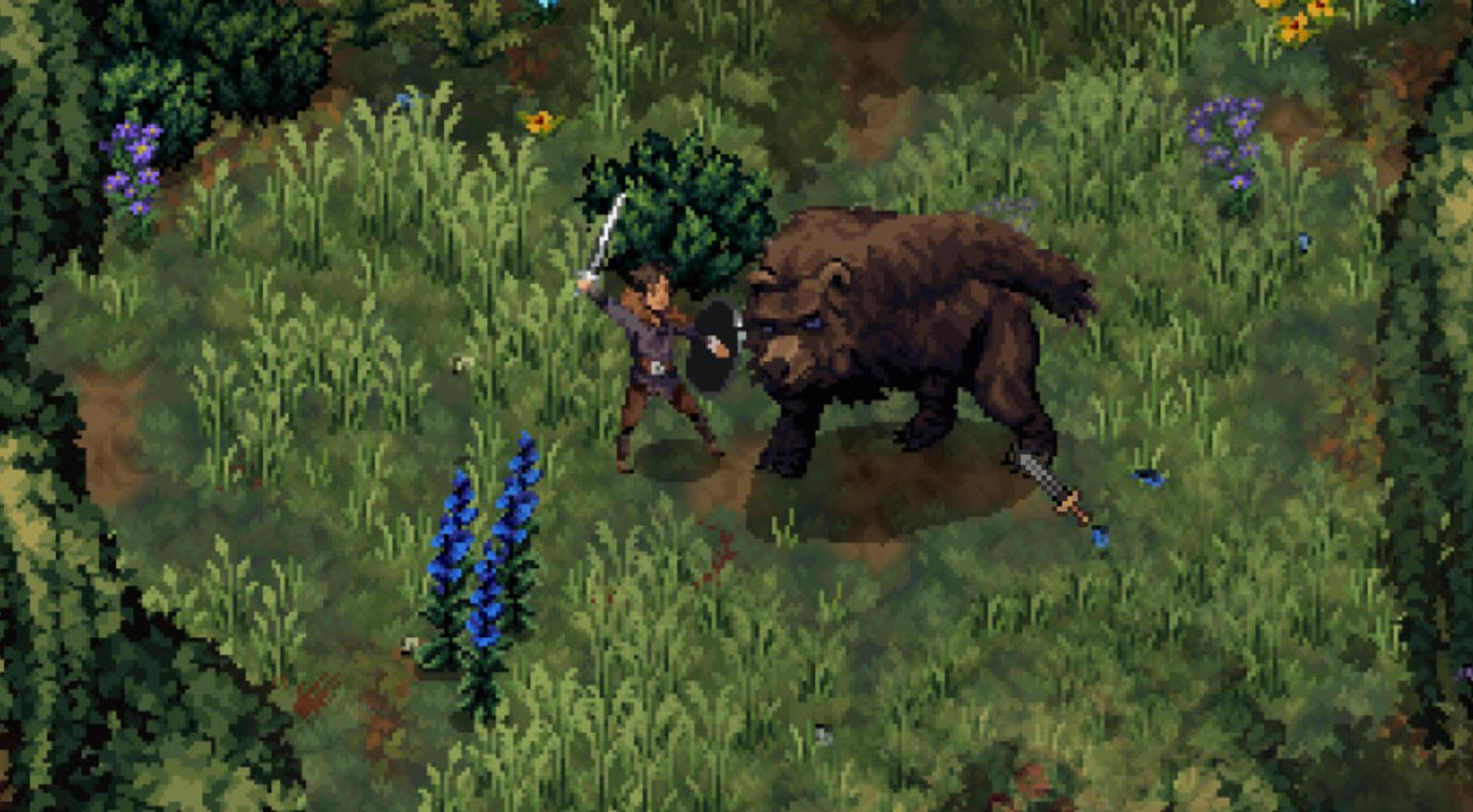 First Look at Drova II Torn Lands, Sequel to the Pixel Art Gothic-Like RPG