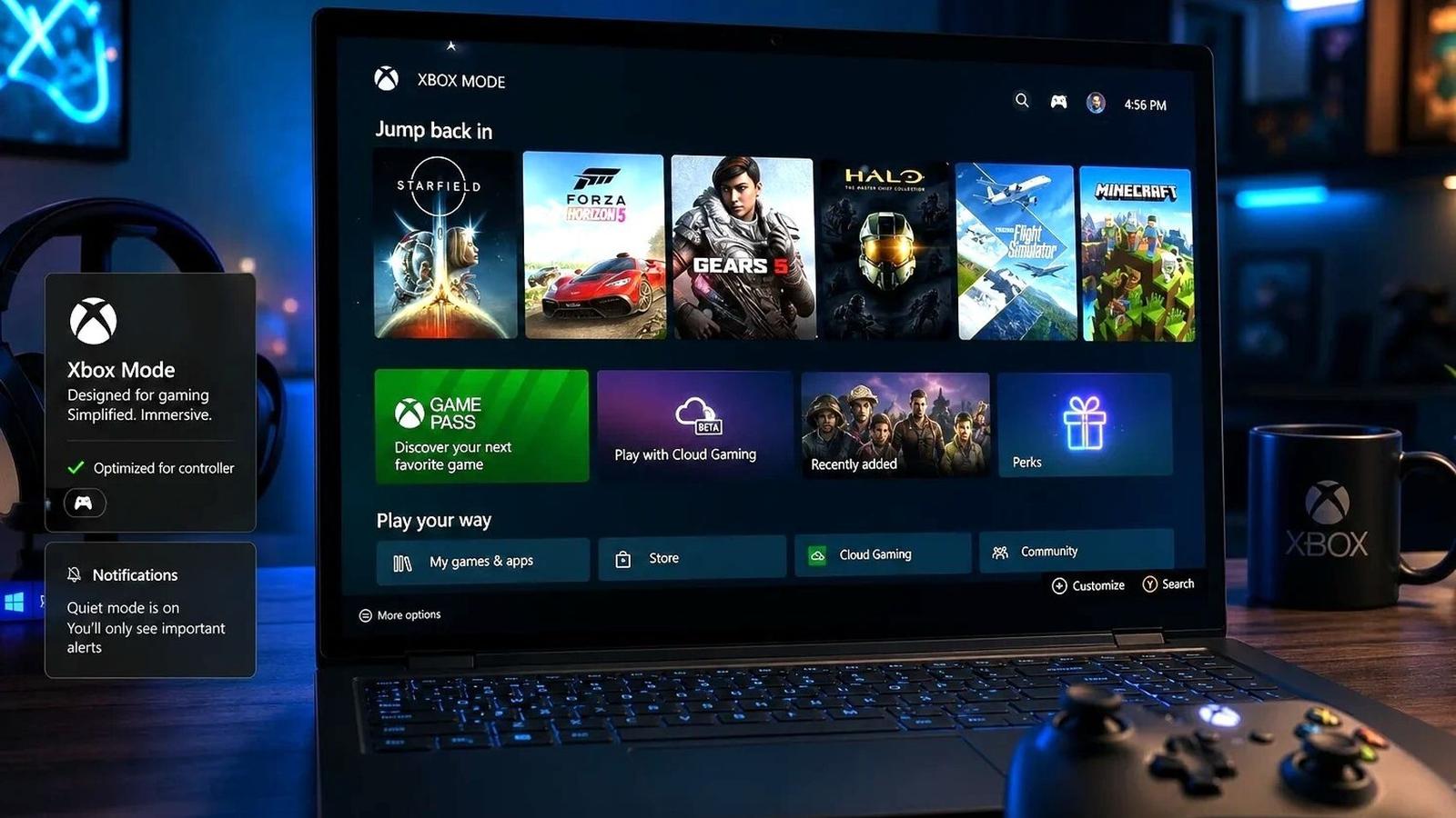Microspft Games Microsoft Turns Windows 11 Into an Xbox and Speeds Up PC Games