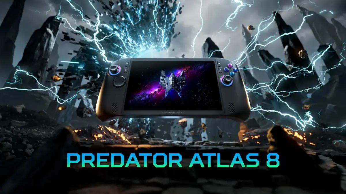 Портативная Windows-консоль Acer Predator Atlas 8 вышла на рынок с неожиданно низкой ценой