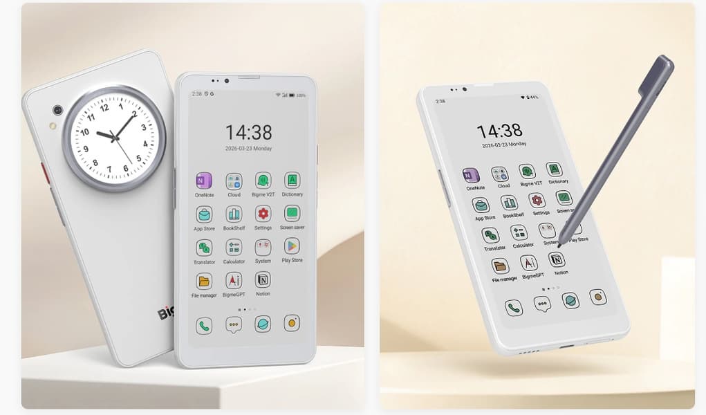 Bigme Hibreak Dual: первый в мире смартфон с цветным E Ink и круглым ЖК-дисплеем оценили в 0 Bigme Hibreak Dual: первый в мире смартфон с цветным E Ink и круглым ЖК-дисплеем оценили в 0