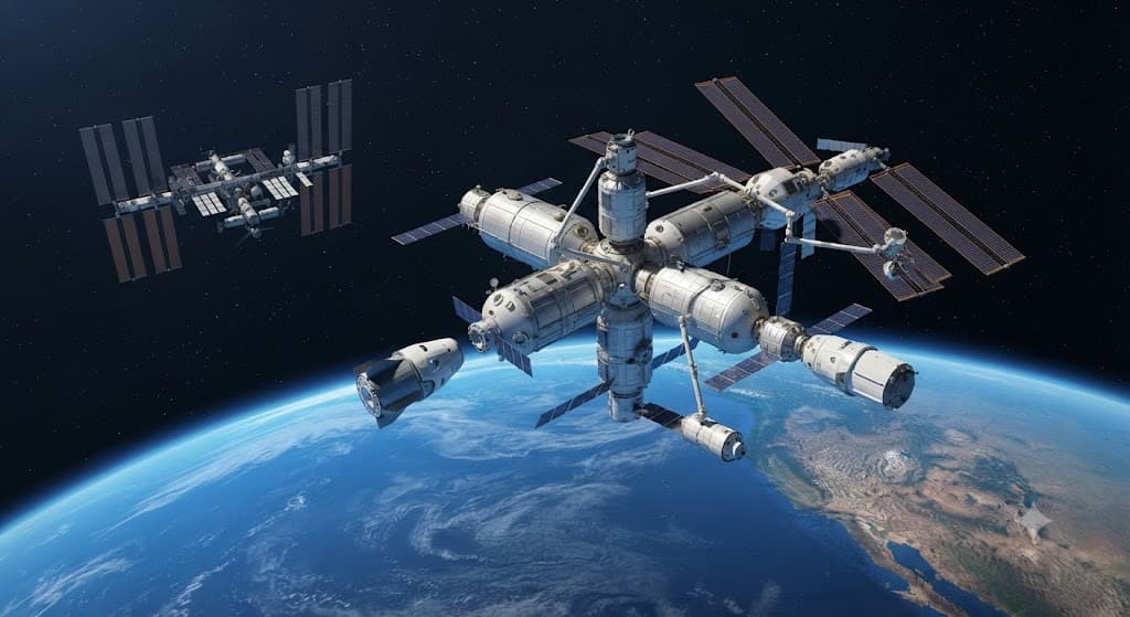 NASA ищет партнеров для разработки орбитальных станций нового поколения NASA ищет партнеров для разработки орбитальных станций нового поколения