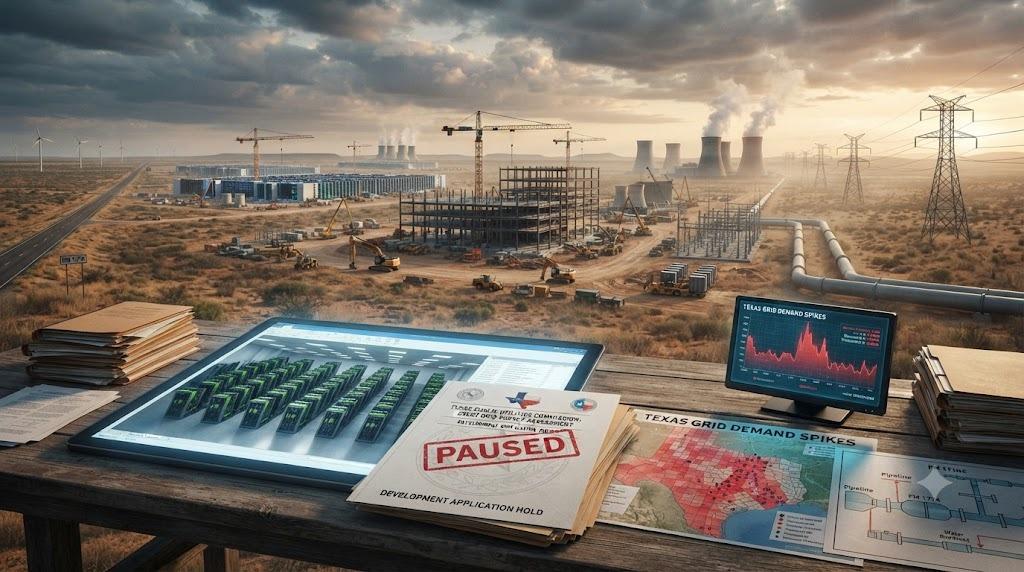 Техас приостановил рассмотрение проектов почти 1800 дата-центров из-за колоссальной нехватки электроэнергии