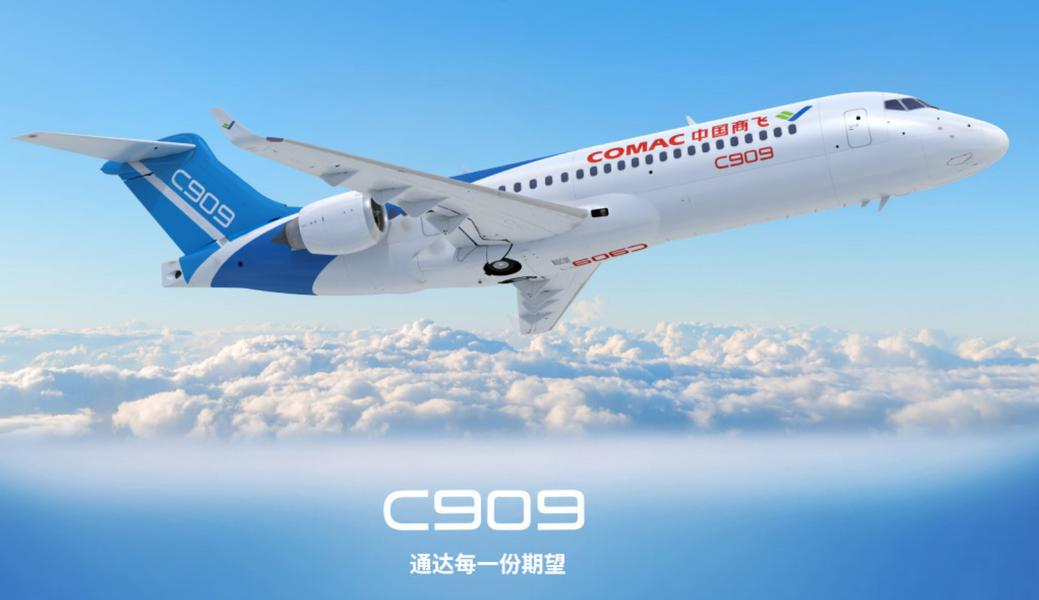 Китайский конкурент Boeing и Airbus выходит на мировой рынок: первые самолеты C909 проданы зарубежному перевозчику