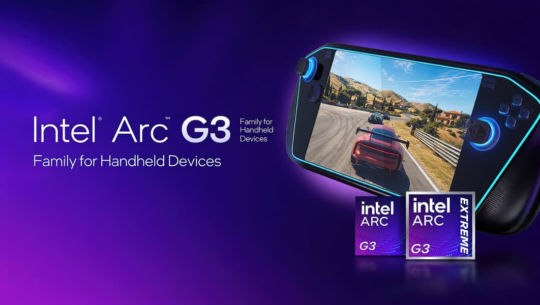 Intel анонсировала процессоры Arc G3: новый конкурент для Ryzen Z2 в мире портативных консолей Intel анонсировала процессоры Arc G3: новый конкурент для Ryzen Z2 в мире портативных консолей