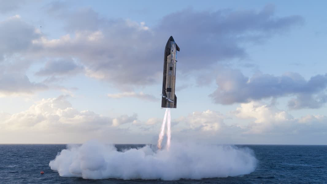 SpaceX показала эффектные кадры испытаний Starship V3 и двигателей Raptor 3 за секунды до взрыва SpaceX показала эффектные кадры испытаний Starship V3 и двигателей Raptor 3 за секунды до взрыва