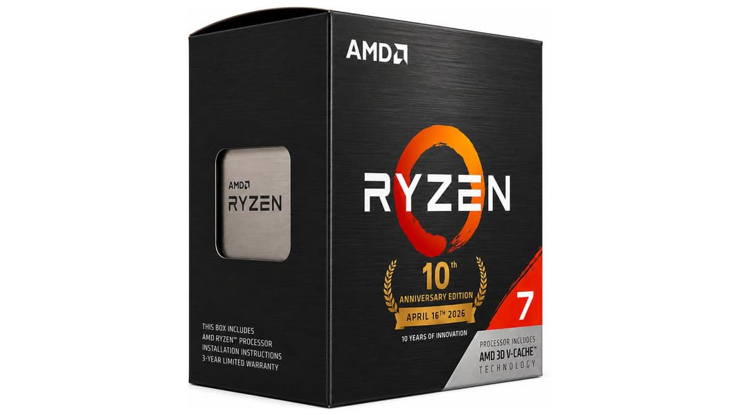 Легенда вернулась: AMD Ryzen 7 5800X3D снова в продаже в юбилейном издании Легенда вернулась: AMD Ryzen 7 5800X3D снова в продаже в юбилейном издании