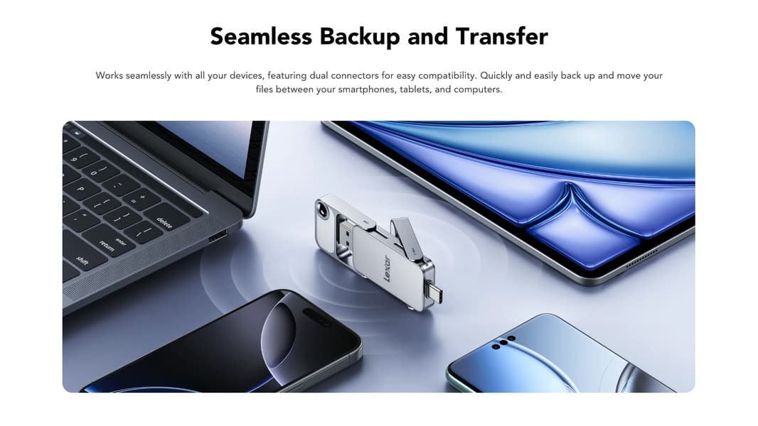 Lexar представила компактный SSD D70E: двойной интерфейс USB-C/USB-A и скорость до 2 ГБ/с Lexar представила компактный SSD D70E: двойной интерфейс USB-C/USB-A и скорость до 2 ГБ/с