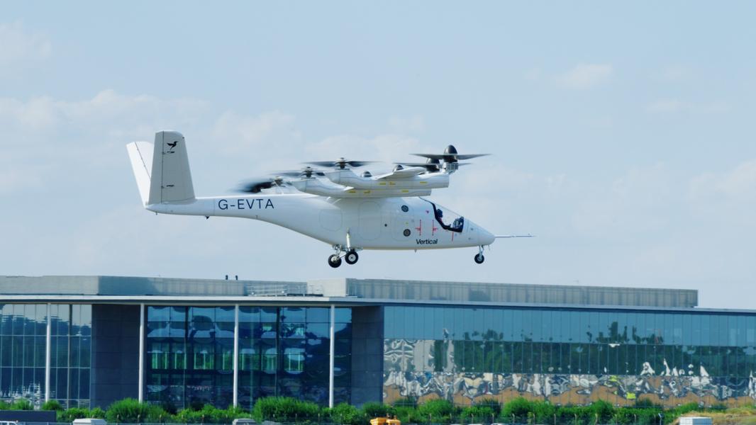 Vertical Aerospace впервые представит аэротакси VX4 на публичном авиашоу