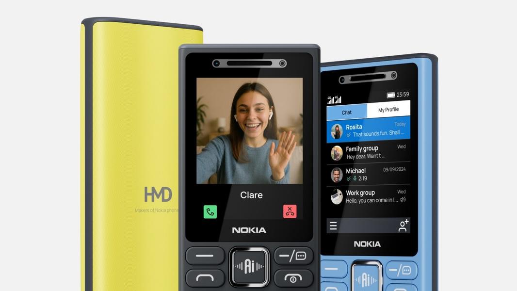 Nokia выпустила новые кнопочные телефоны: нейросеть, видеосвязь и классическая «Змейка» Nokia выпустила новые кнопочные телефоны: нейросеть, видеосвязь и классическая «Змейка»