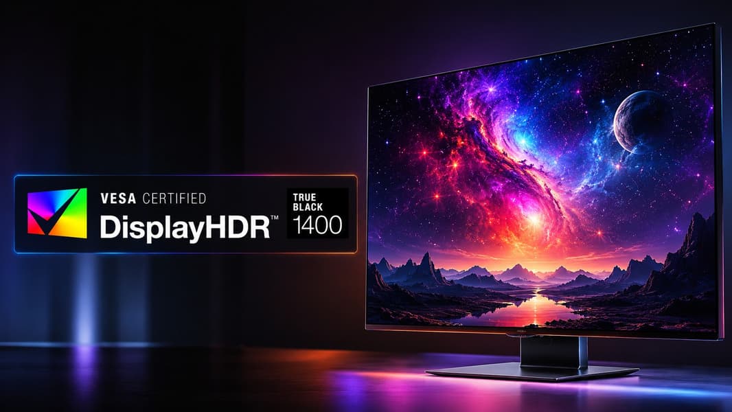 Новый стандарт VESA: DisplayHDR True Black 1400 для OLED-мониторов следующего поколения