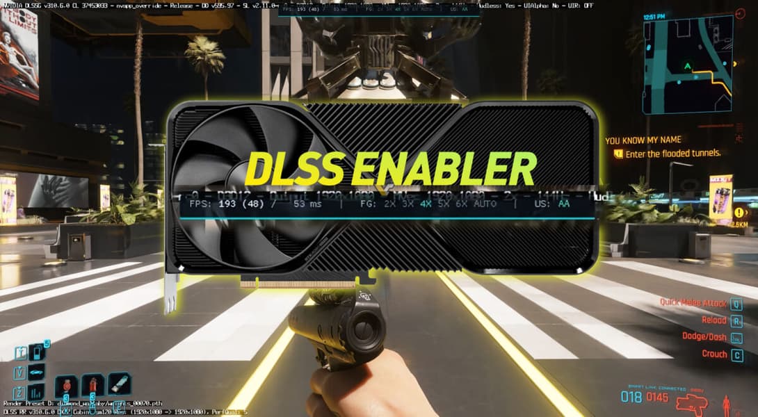 DLSS Enabler добавил поддержку генерации кадров 6X для видеокарт GeForce RTX 40