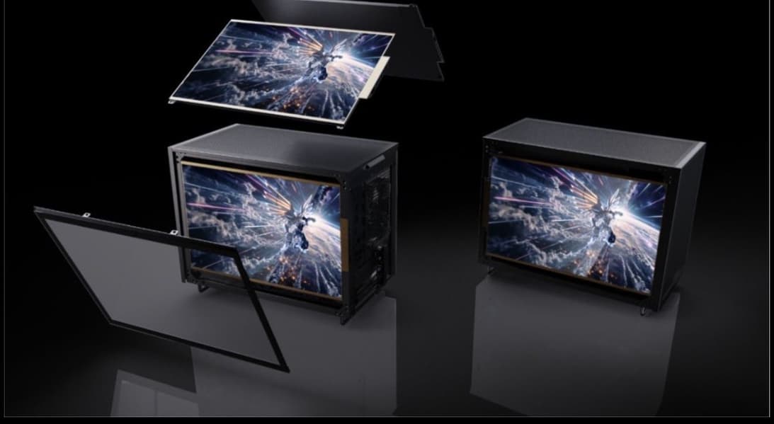 Gigabyte представила корпус Aorus C510 Glass Infinity с экраном вместо боковой панели Gigabyte представила корпус Aorus C510 Glass Infinity с экраном вместо боковой панели
