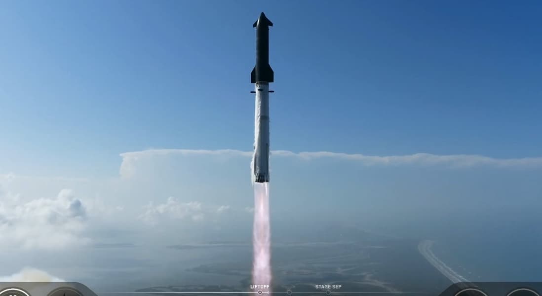 Starship обновил рекорд: на орбиту выведено 45 тонн груза Starship обновил рекорд: на орбиту выведено 45 тонн груза