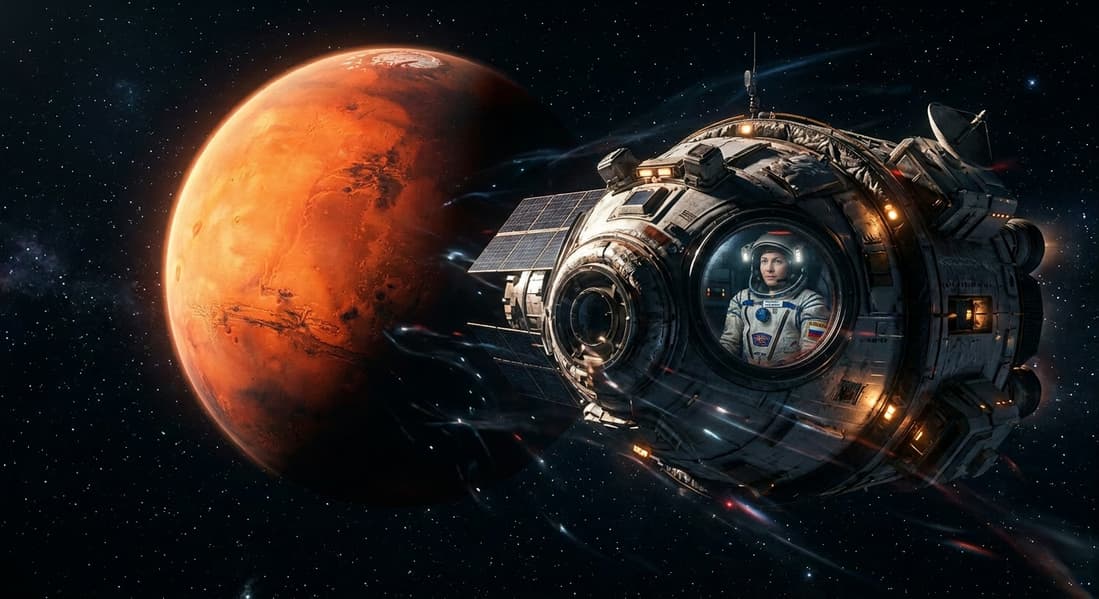 Роскосмос отказался рисковать космонавтами ради миссии на Марс Роскосмос отказался рисковать космонавтами ради миссии на Марс