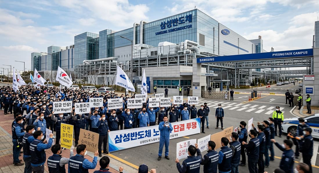 Samsung предложила сотрудникам бонус в 607% годовой зарплаты ради предотвращения забастовки Samsung предложила сотрудникам бонус в 607% годовой зарплаты ради предотвращения забастовки