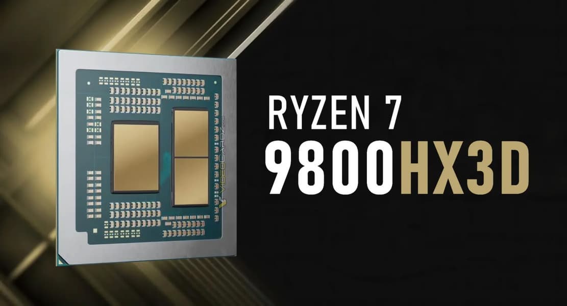 Раскрыты характеристики нового 8-ядерного процессора AMD Ryzen 7 9800HX3D с кэшем на 96 МБ Раскрыты характеристики нового 8-ядерного процессора AMD Ryzen 7 9800HX3D с кэшем на 96 МБ